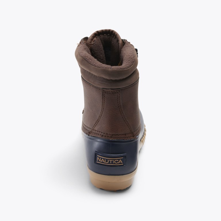 Nautica Agua-resistant Encaje-up Duck Marrones | uIMa0Par