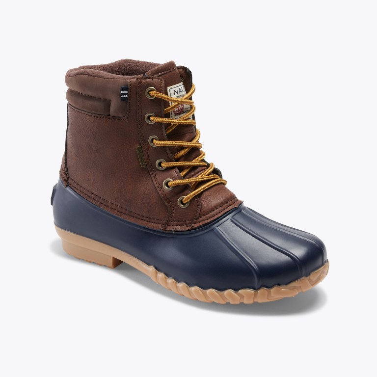 Nautica Agua-resistant Encaje-up Duck Marrones | uIMa0Par
