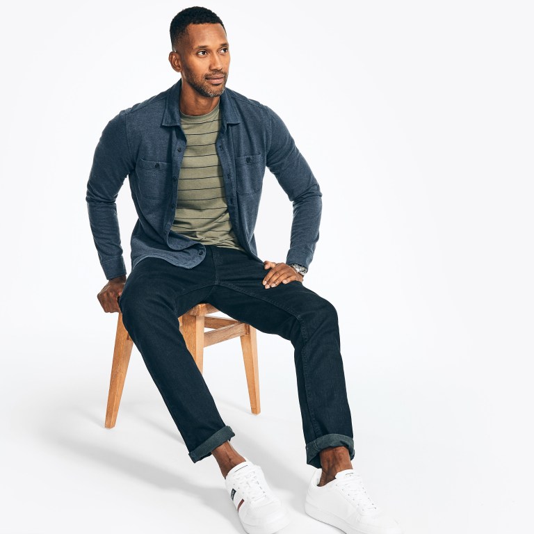 Nautica Classic Fit Azul Marino | QVwEmt1P