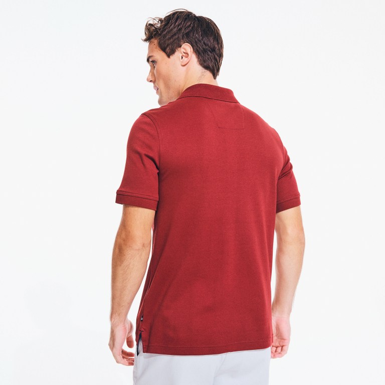 Nautica Classic Fit Interlock Rojas | 6C6vPJ7c