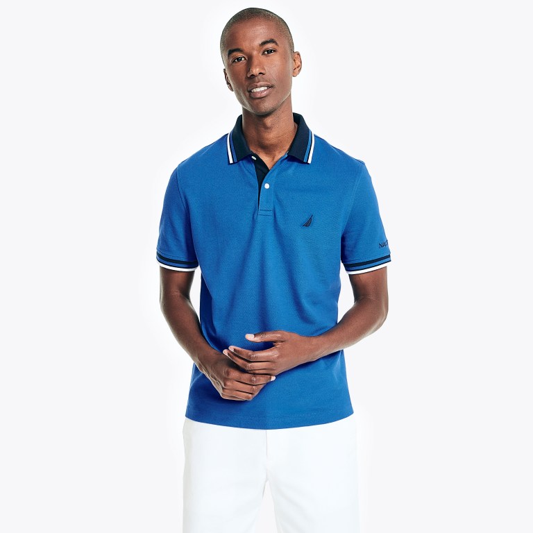 Nautica Classic Fit Solid Azul Marino | xFP0ZEov