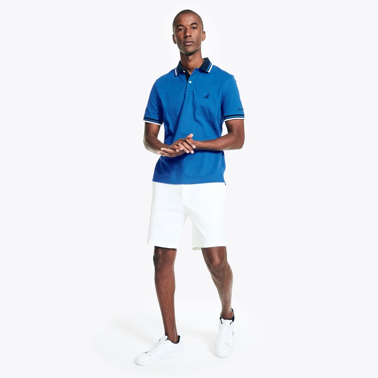 Nautica Classic Fit Solid Azul Marino | xFP0ZEov