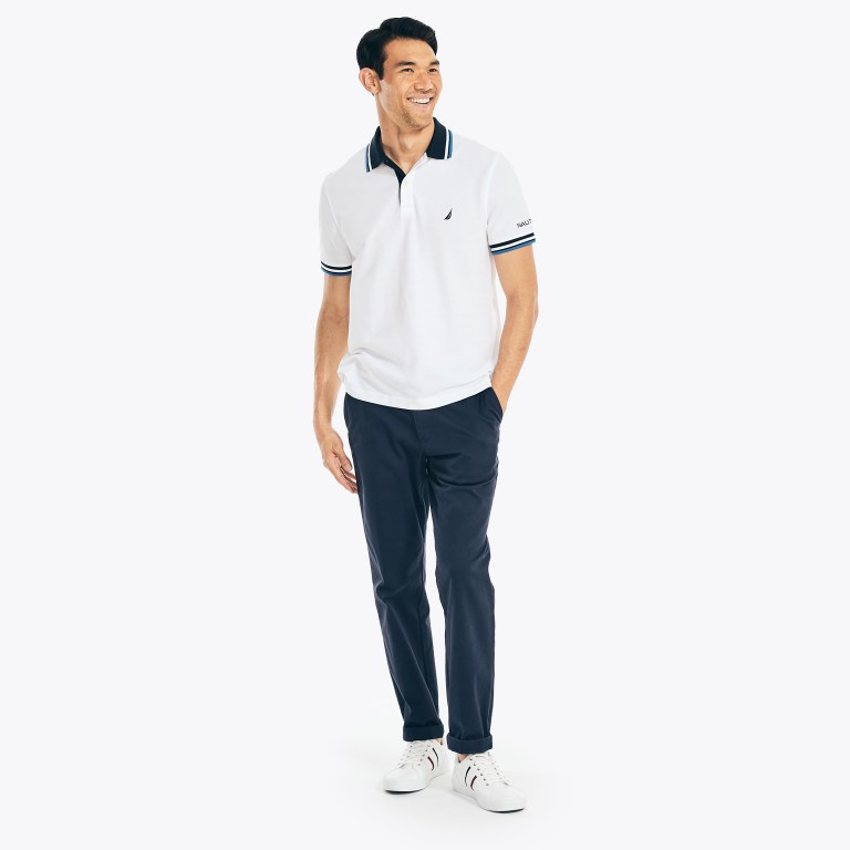 Nautica Classic Fit Solid Blancas | zcnZt2zJ