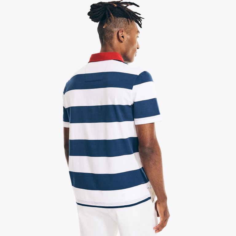Nautica Classic Fit Striped Azules | EO6m99qT