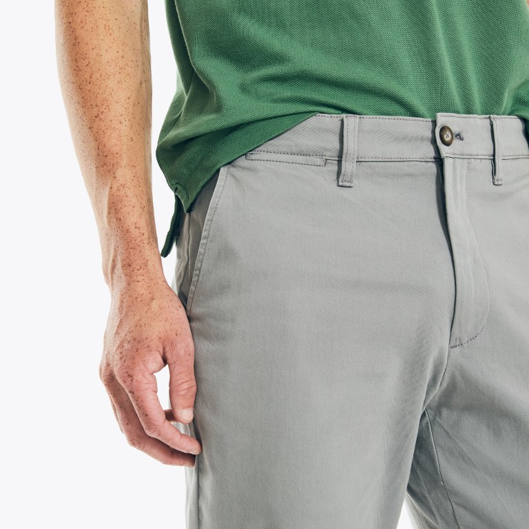 Nautica Classic Fit Twill Gris | MsfjYbw9