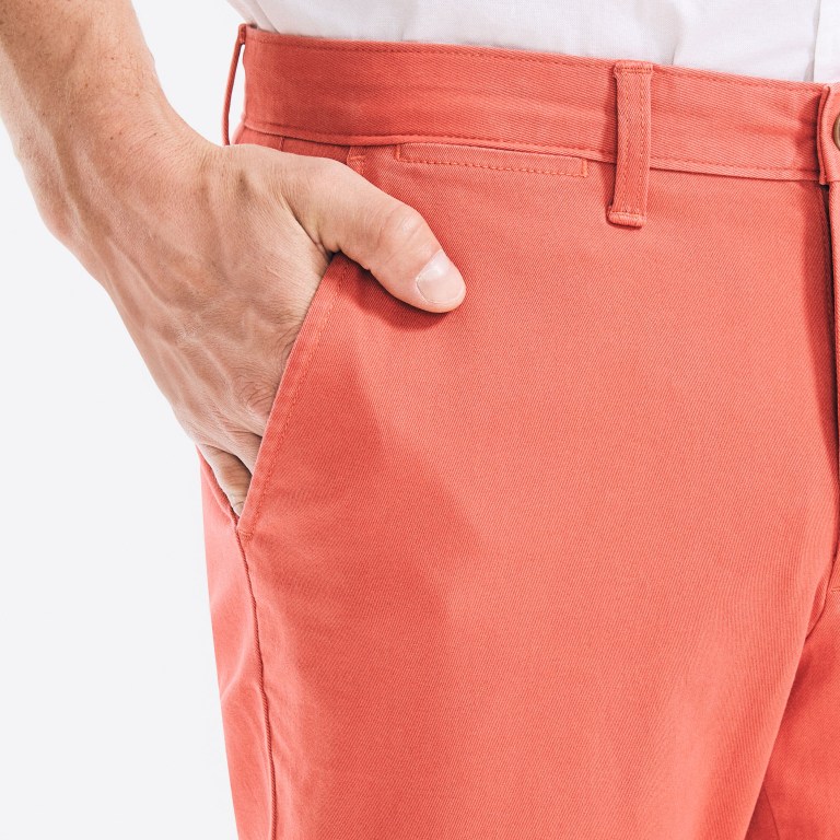 Nautica Classic Fit Twill Rojas | 2CkIUxmm