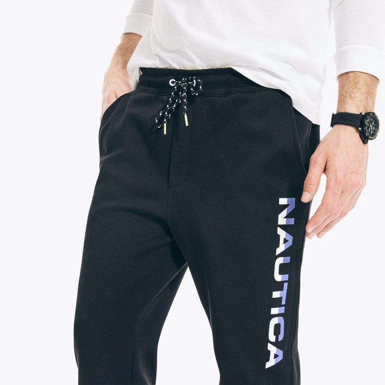 Nautica Competición Classic Fit Logo Negras | Sxl7ZDFB