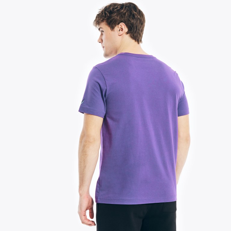 Nautica Competición Sustainably Crafted Sailing Team Estampadas Moradas | Yd2KJfyu