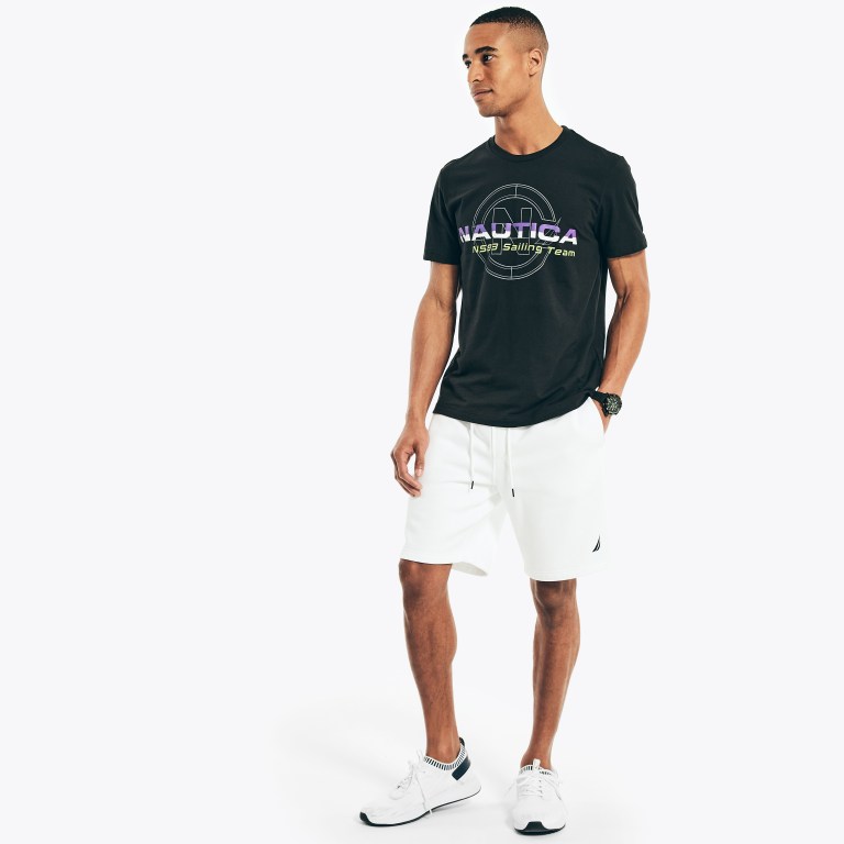 Nautica Competición Sustainably Crafted Sailing Team Estampadas Negras | e2hFAfor