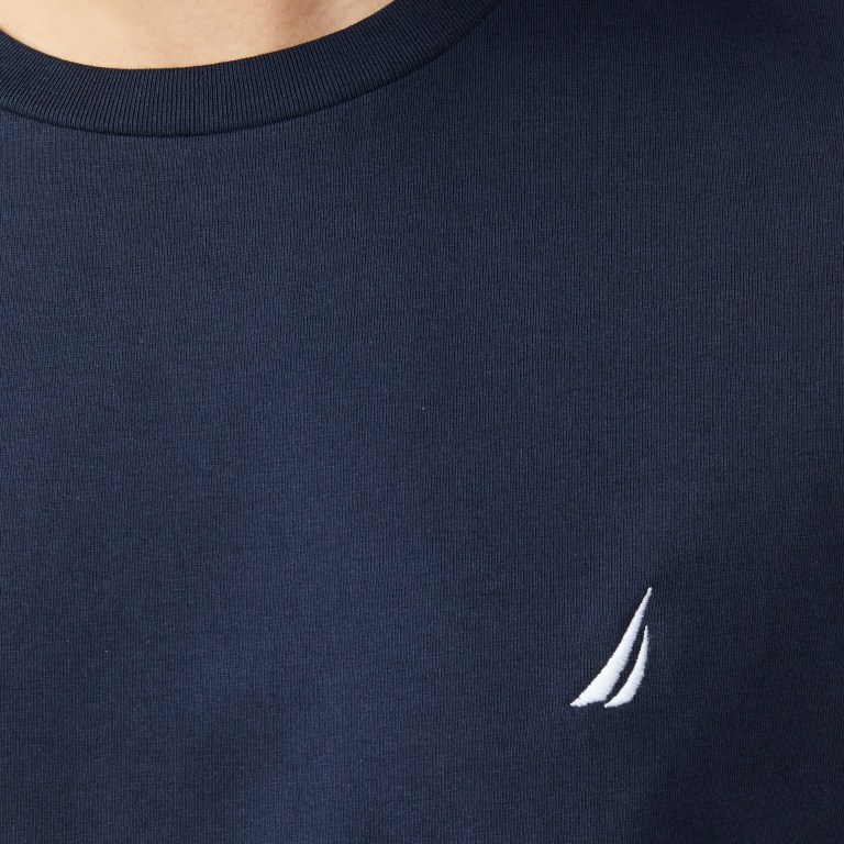 Nautica Crewneck Long-sleeve Azul Marino | OUhqr0C0