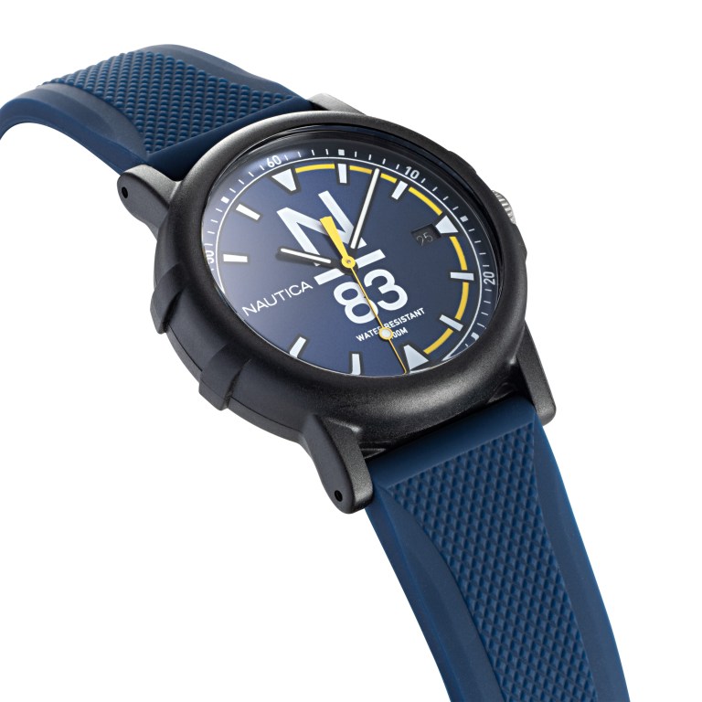 Nautica Es Pujols Textured Silicona 3-hand Multicolor | ueSZJh5z
