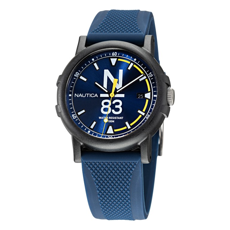 Nautica Es Pujols Textured Silicona 3-hand Multicolor | ueSZJh5z