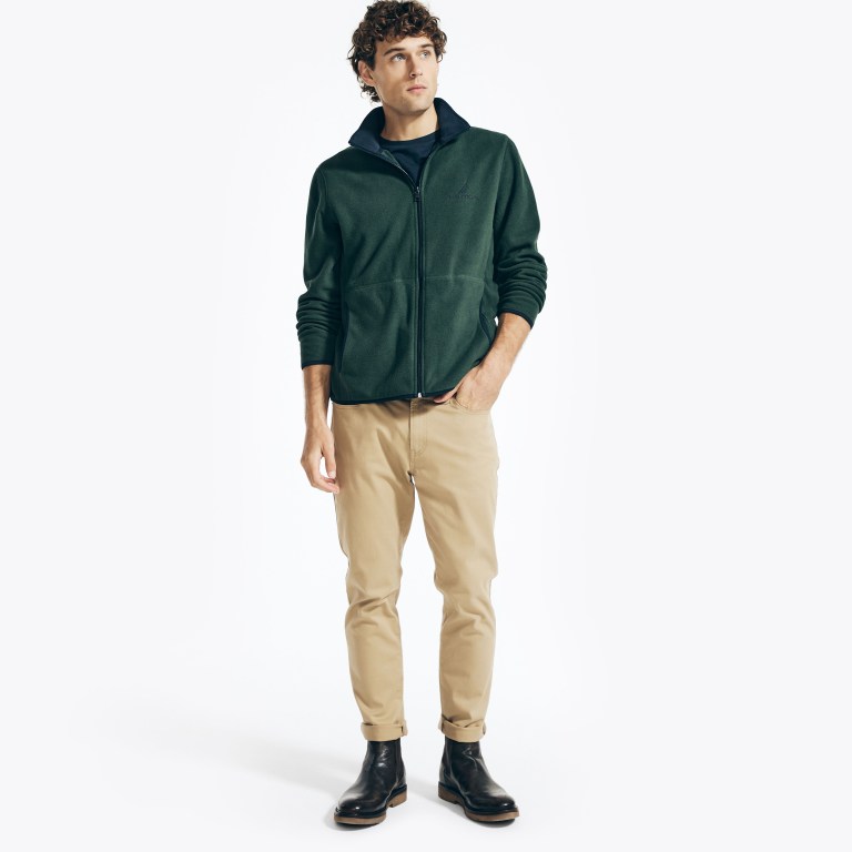 Nautica Full-zip Nautex Fleece Azules | efTSlby1