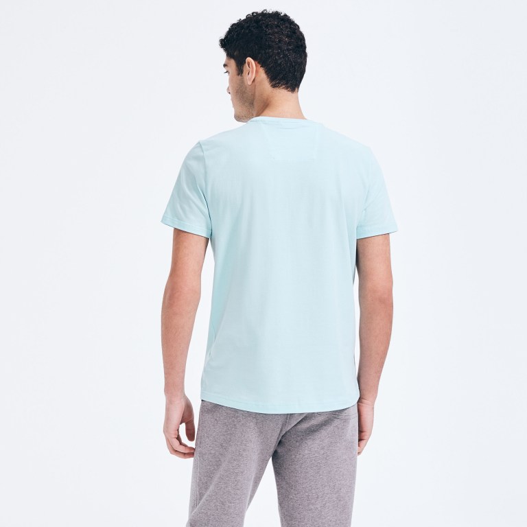 Nautica J-class Crewneck Azules Amarillo | vRzh3biE