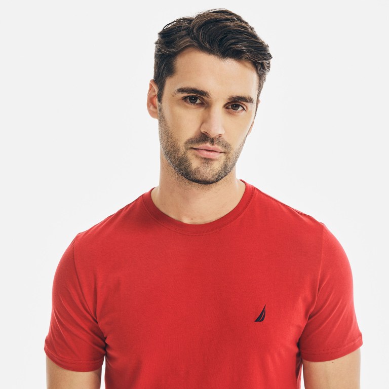 Nautica J-class Crewneck Rojas | lm5xEEca