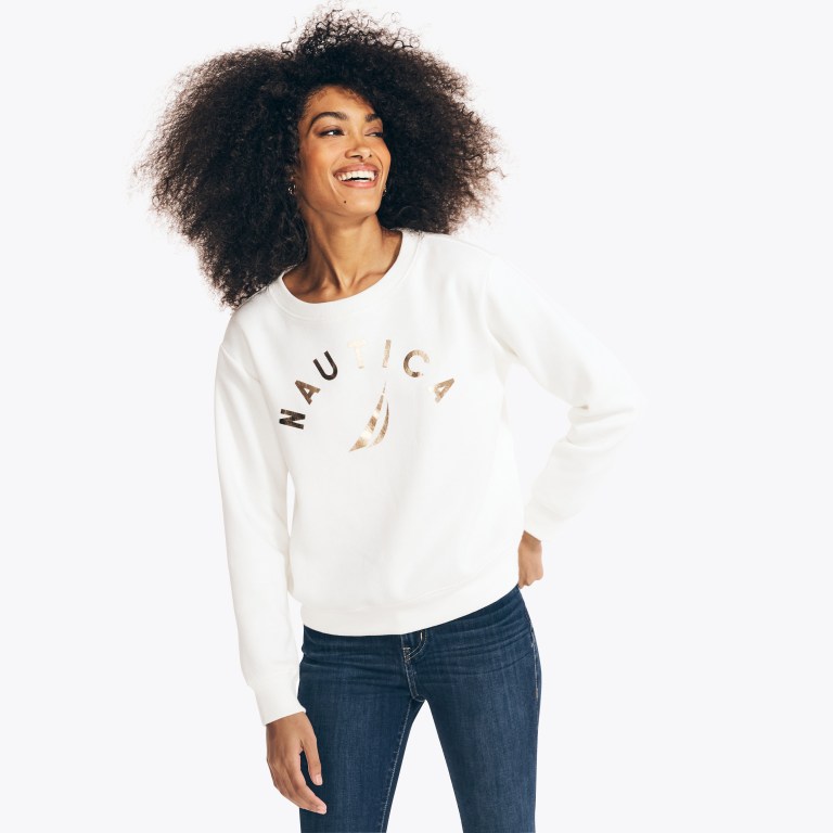 Nautica Logo Estampadas Blancas | NGPOtY4d