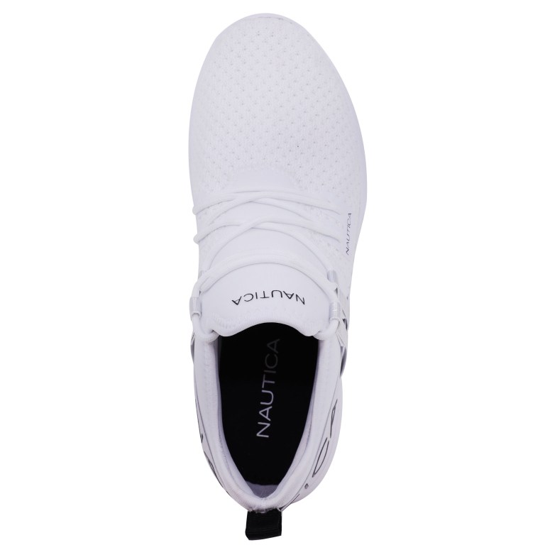 Nautica Logo-strap Mesh Blancas Azules | 6m8fSY9n