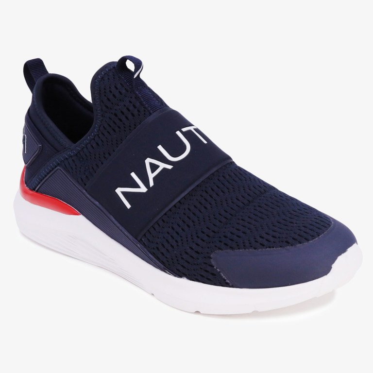 Nautica Mesh Embossed Logo Azul Marino | 4irlRTOL