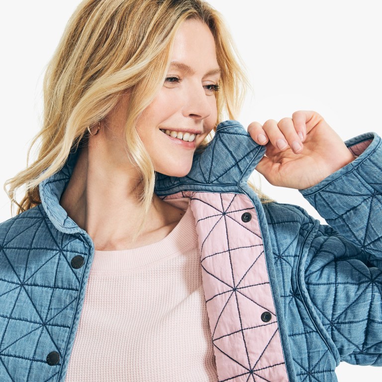 Nautica Nautica Co. Quilted Twill Azules | q107ngyj