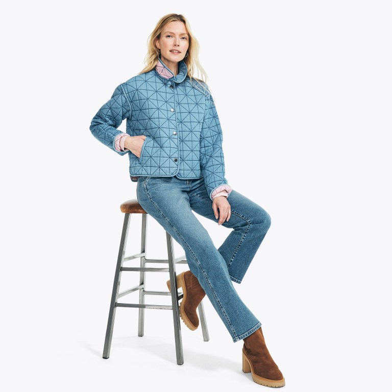 Nautica Nautica Co. Quilted Twill Azules | q107ngyj