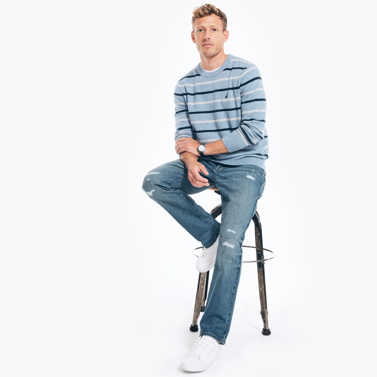 Nautica Nautica Co. Straight Fit Denim Azules | gBti1GvW