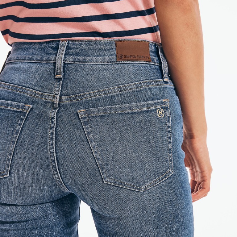 Nautica Nautica Co. True Flex Mid-rise Skinny Denim Azules | N75b5vBV
