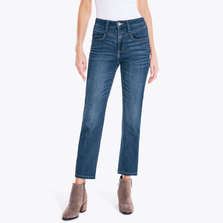 Nautica Nautica Co. True Soft High-rise Straight Denim Multicolor | Bw5iESXP