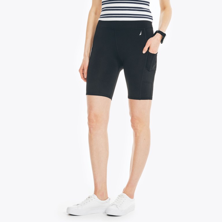 Nautica Navtech High-waisted Ciclismo Negras | g2lDzsbk
