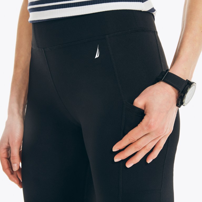 Nautica Navtech High-waisted Ciclismo Negras | g2lDzsbk