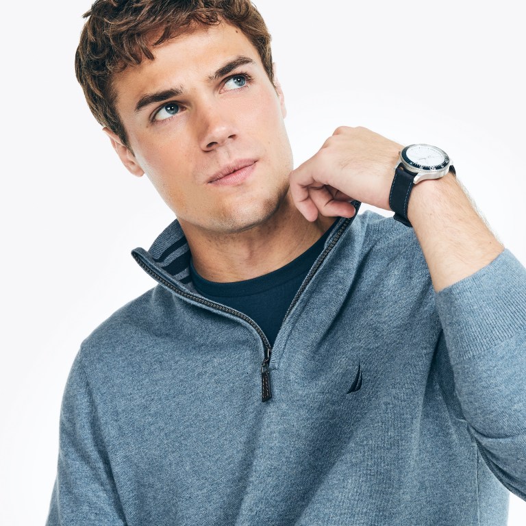 Nautica Navtech Quarter-zip Azules | l3Fun777