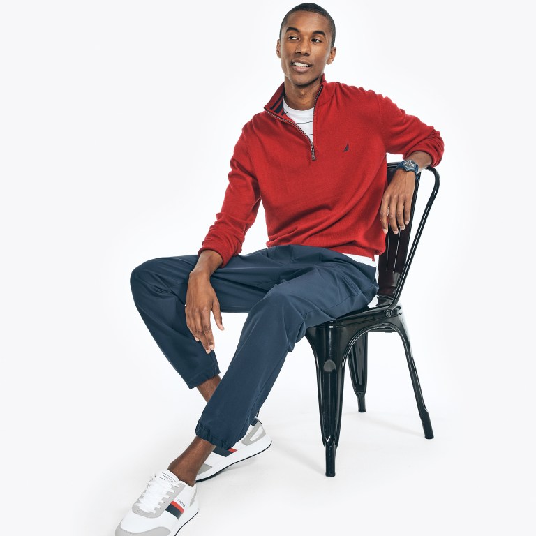 Nautica Navtech Quarter-zip Rojas | 4Fsn5tYk