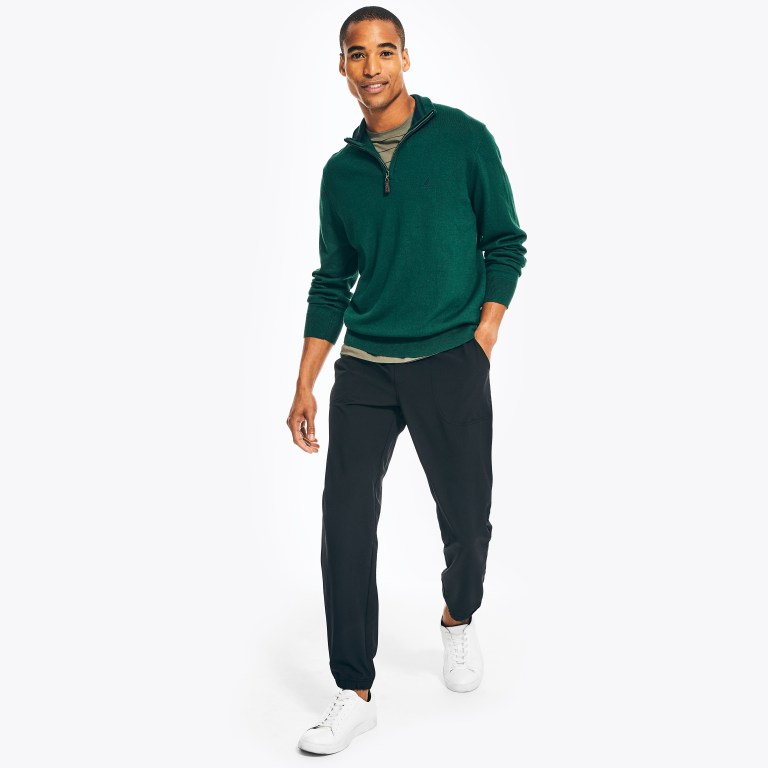 Nautica Navtech Quarter-zip Verde | EXlw7a5P