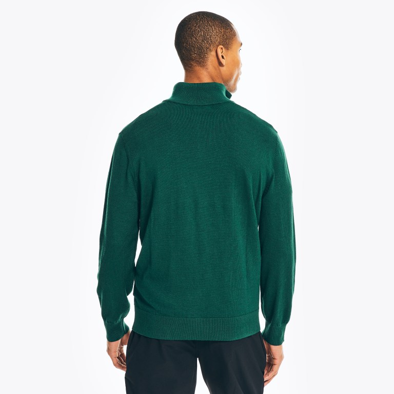 Nautica Navtech Quarter-zip Verde | EXlw7a5P