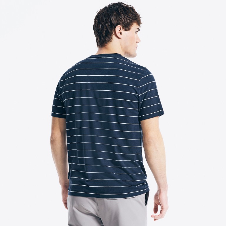 Nautica Navtech Striped Azul Marino | 00SipcSt