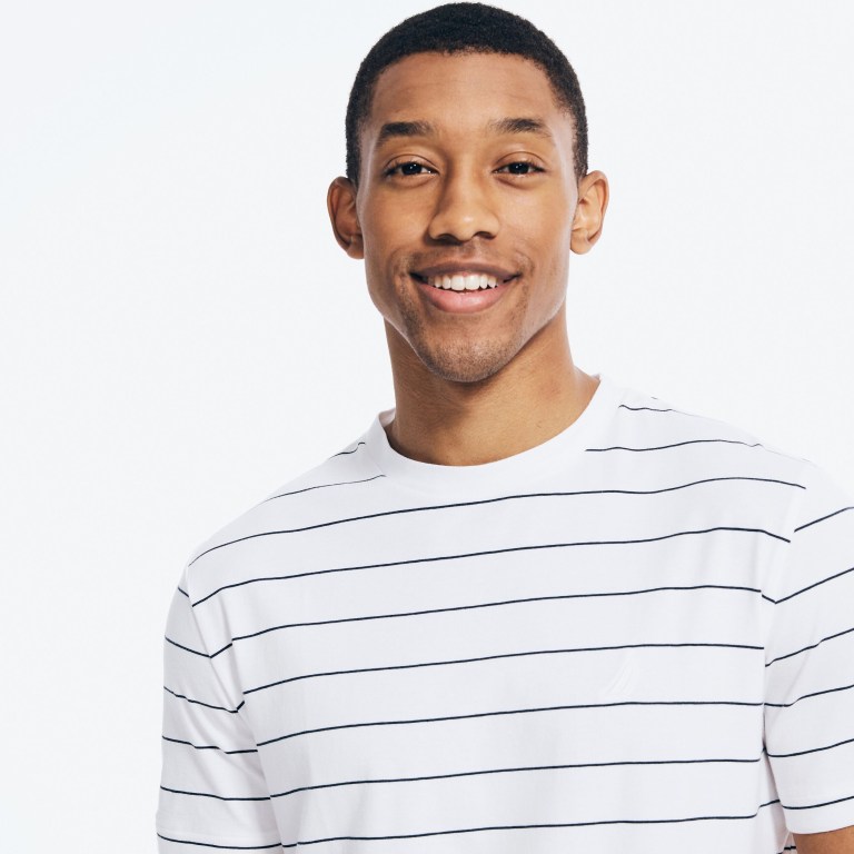Nautica Navtech Striped Blancas | SxmpJOSG