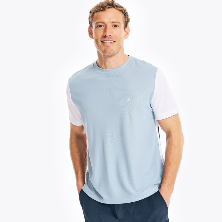 Nautica Navtech Sustainably Crafted Colorblock Azules | LgNEI5tN