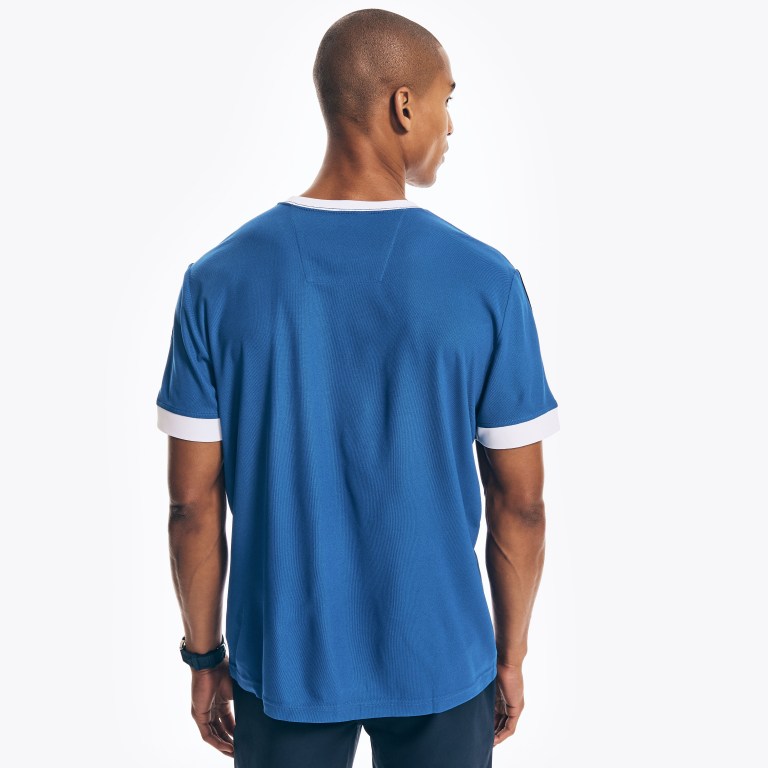 Nautica Navtech Sustainably Crafted Crewneck Azules Oscuro | JFzWqBUs