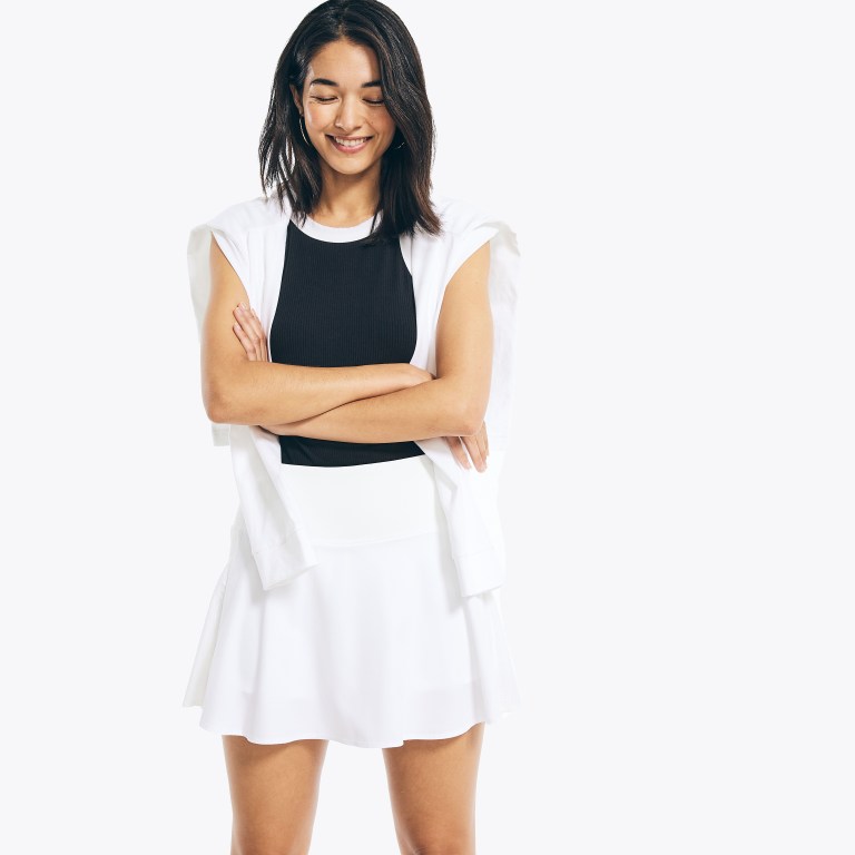 Nautica Navtech Tenis Skort Blancas | sRo05wjv