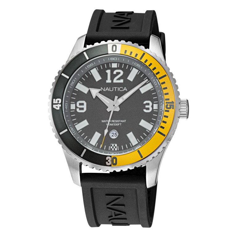 Nautica Pacific Beach Stainless Steel And Silicona 3-hand Box Set Multicolor | iFVb1TR6