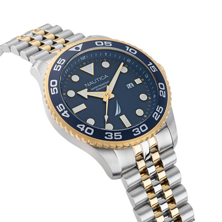 Nautica Pacific Beach Stainless Steel Multicolor | 30Hn2kdH