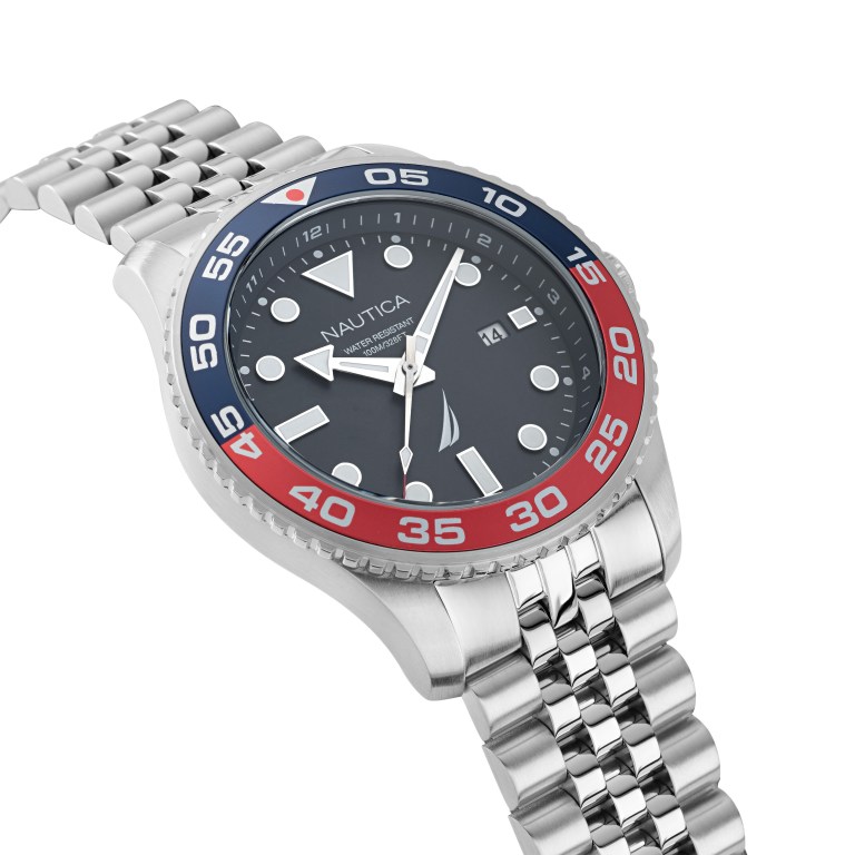 Nautica Pacific Beach Stainless Steel Multicolor | CjLhbCeh