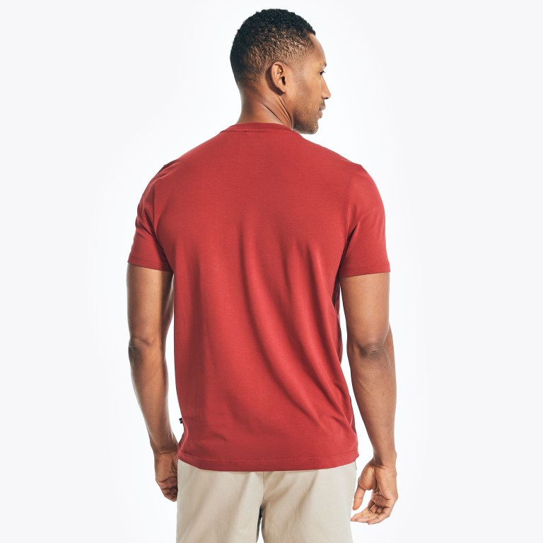 Nautica Performance Deck Pocket Rojas | c7m5Ey3n