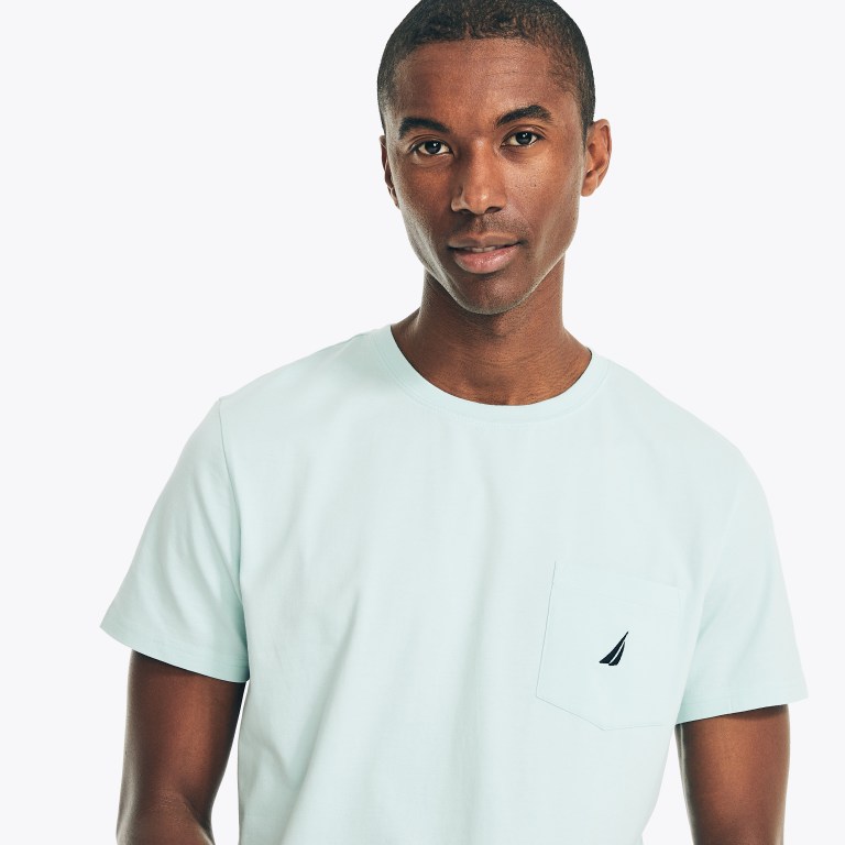 Nautica Performance Deck Pocket Turquesa Claro | 50JgE3TY