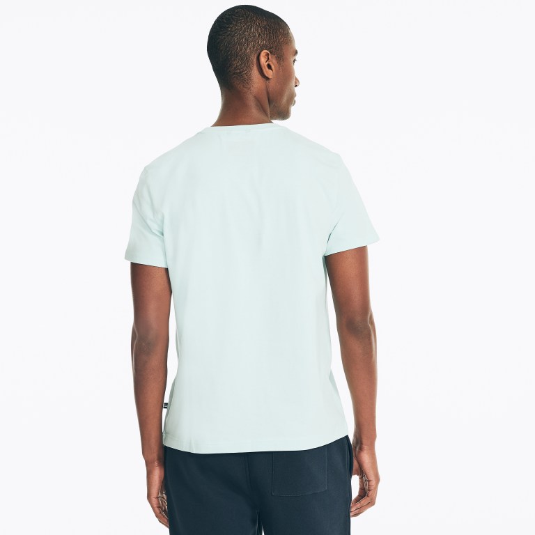 Nautica Performance Deck Pocket Turquesa Claro | 50JgE3TY