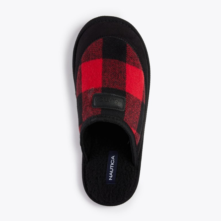 Nautica Plaid Faux-fur-lined Negras | JJhQfBTF