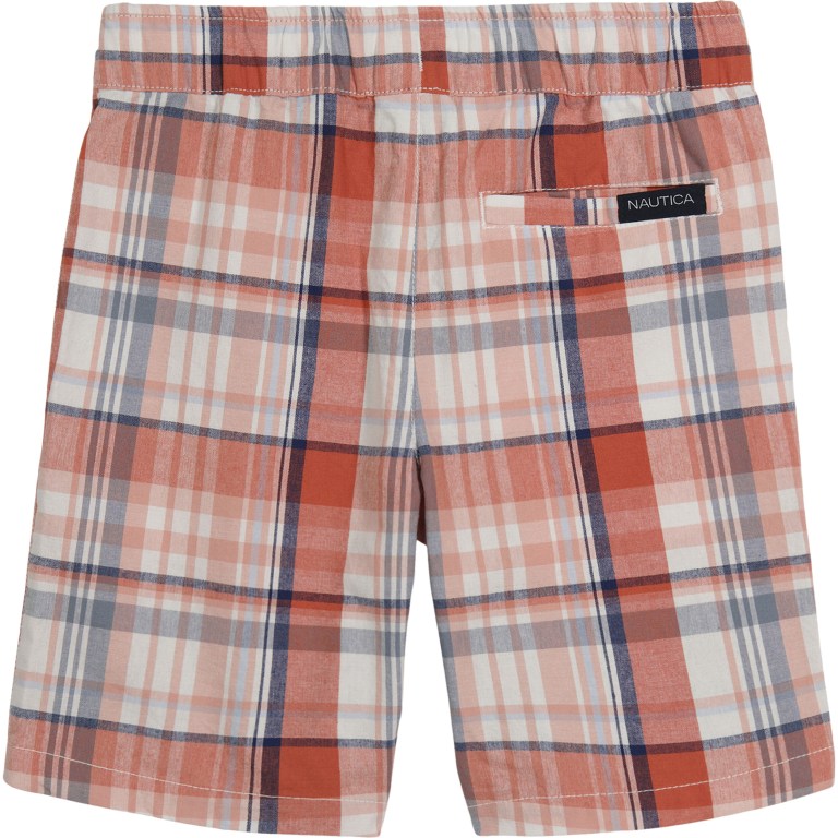 Nautica Plaid Pull-on (8-20) Rosas | 5EWvRgO4