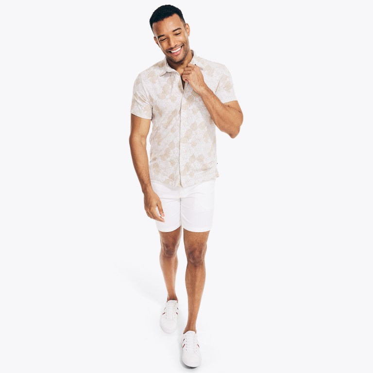 Nautica Printed Harbor Gris Moradas | tHtn8Zyl