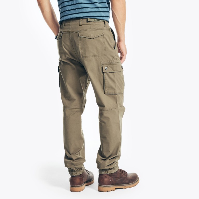 Nautica Slim Fit Cargo Jogger Verde Oliva | JBD9wEyC