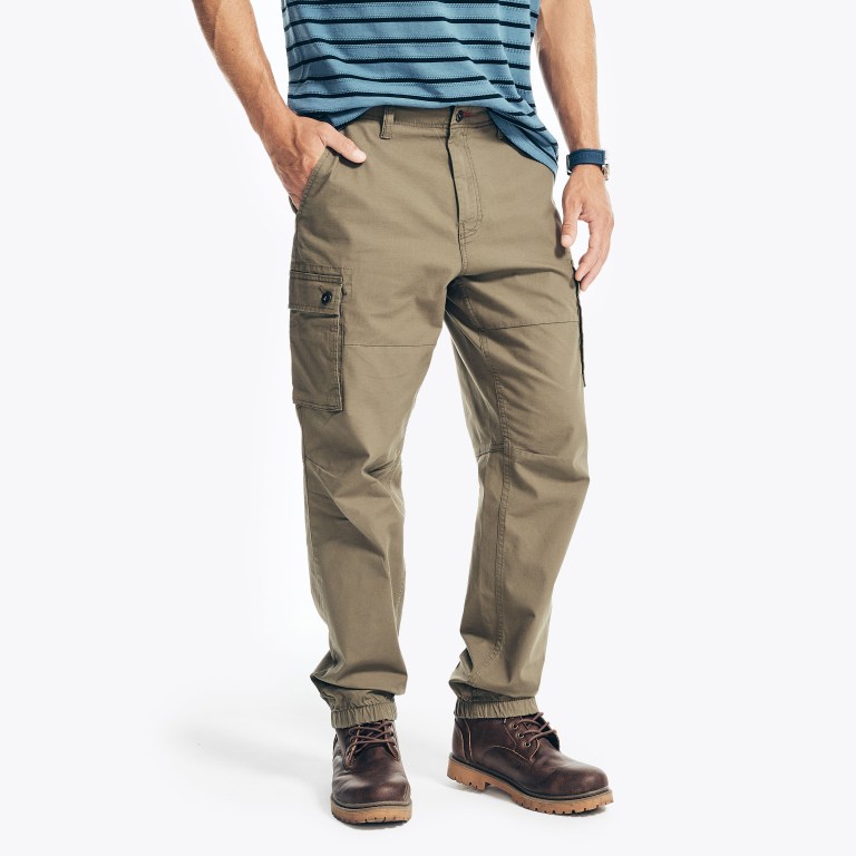 Nautica Slim Fit Cargo Jogger Verde Oliva | JBD9wEyC