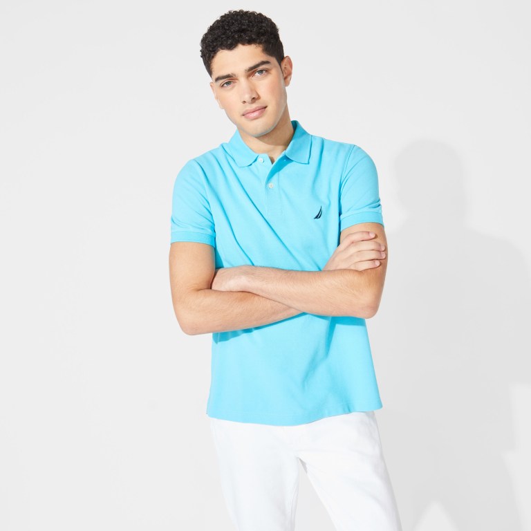 Nautica Slim Fit Deck Floating Moss | XRb9hHiK